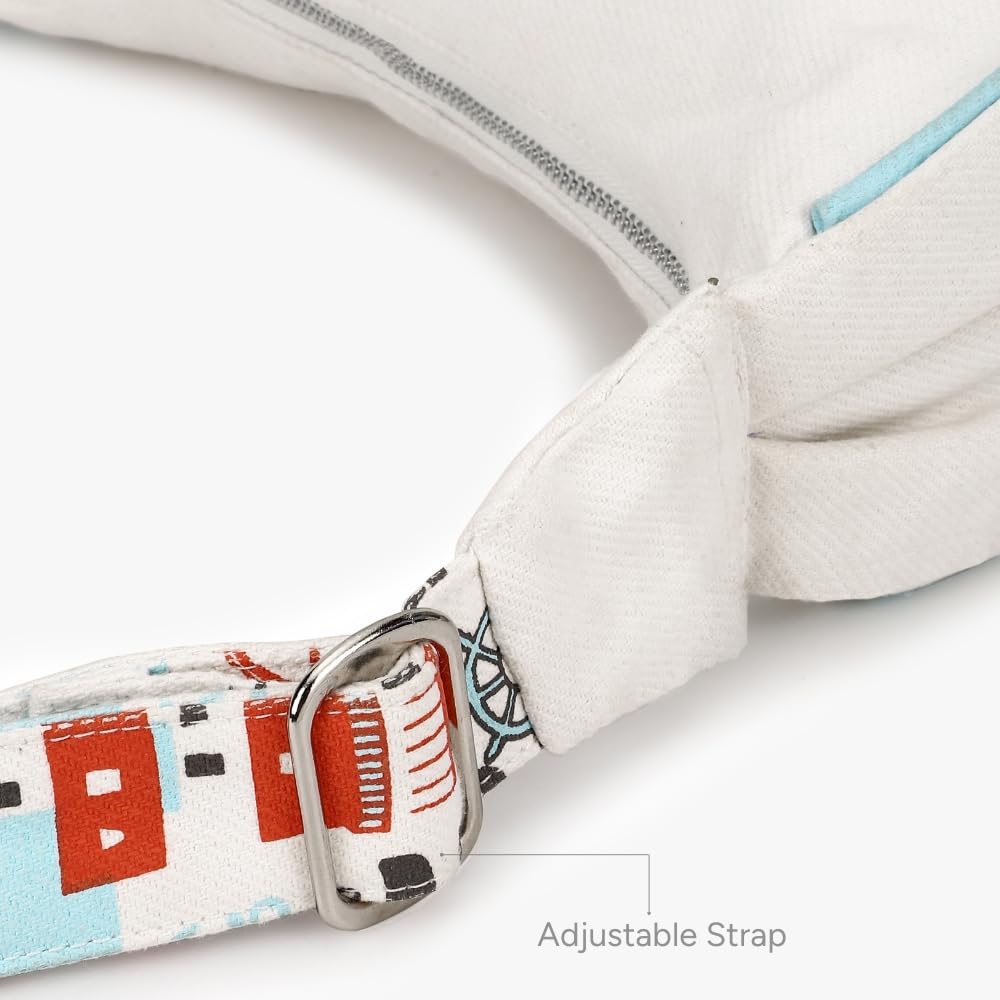 Eco Right Crossbody Bag, Sling Bag, Side Bag - Stylish Women's Purse With Adjustable Cotton Strap, Blue