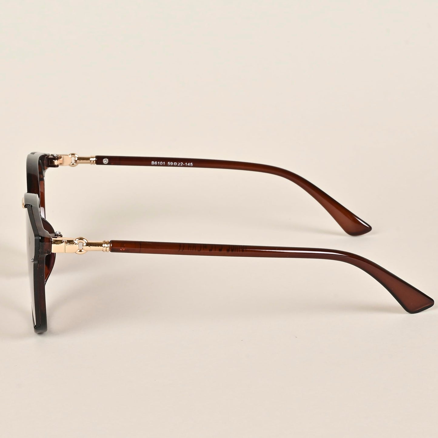 Voyage UV Protected Cateye Sunglasses for Women's(Brown Frame | Brown Lens | B6101MG3176)