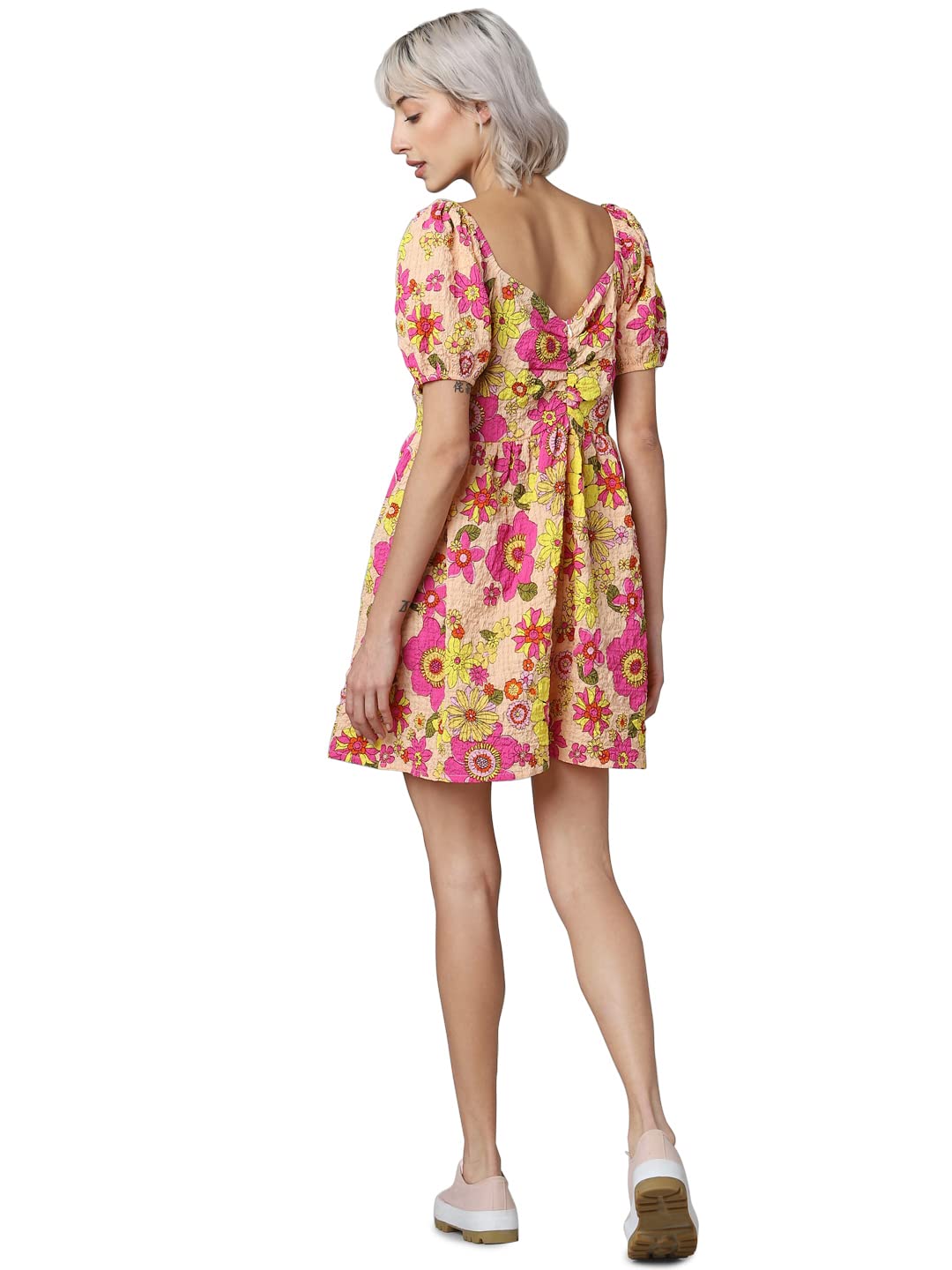 ONLY Regular Fit Dress (124156701_Apricot Ice_40)