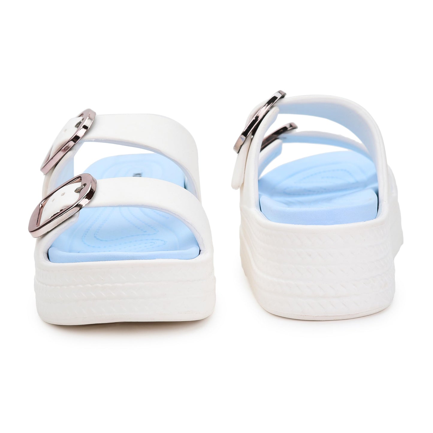 KOBURG Diva Sandals for Women | Durable | Lightweight | Daily | Stylish | Comfortable | Antiskid | Heels | Easy to Clean Sandals | Extra Soft Slide | EVA Sole KS-444