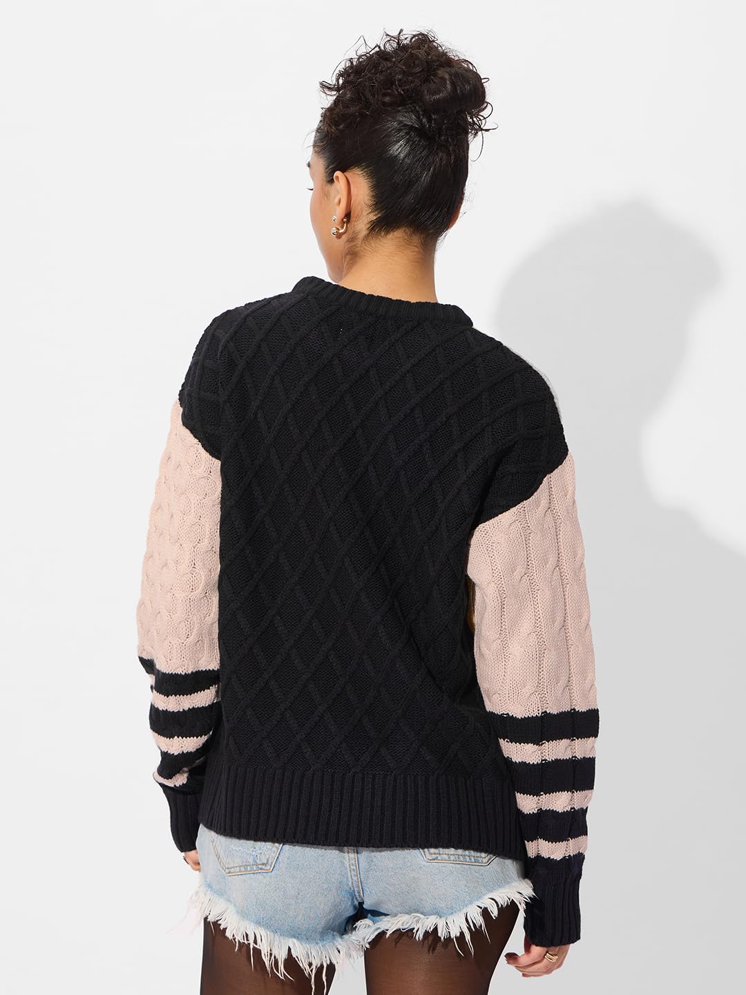 The Souled Store Chunky Knit Sweater : Carolina Women Oversized Sweater