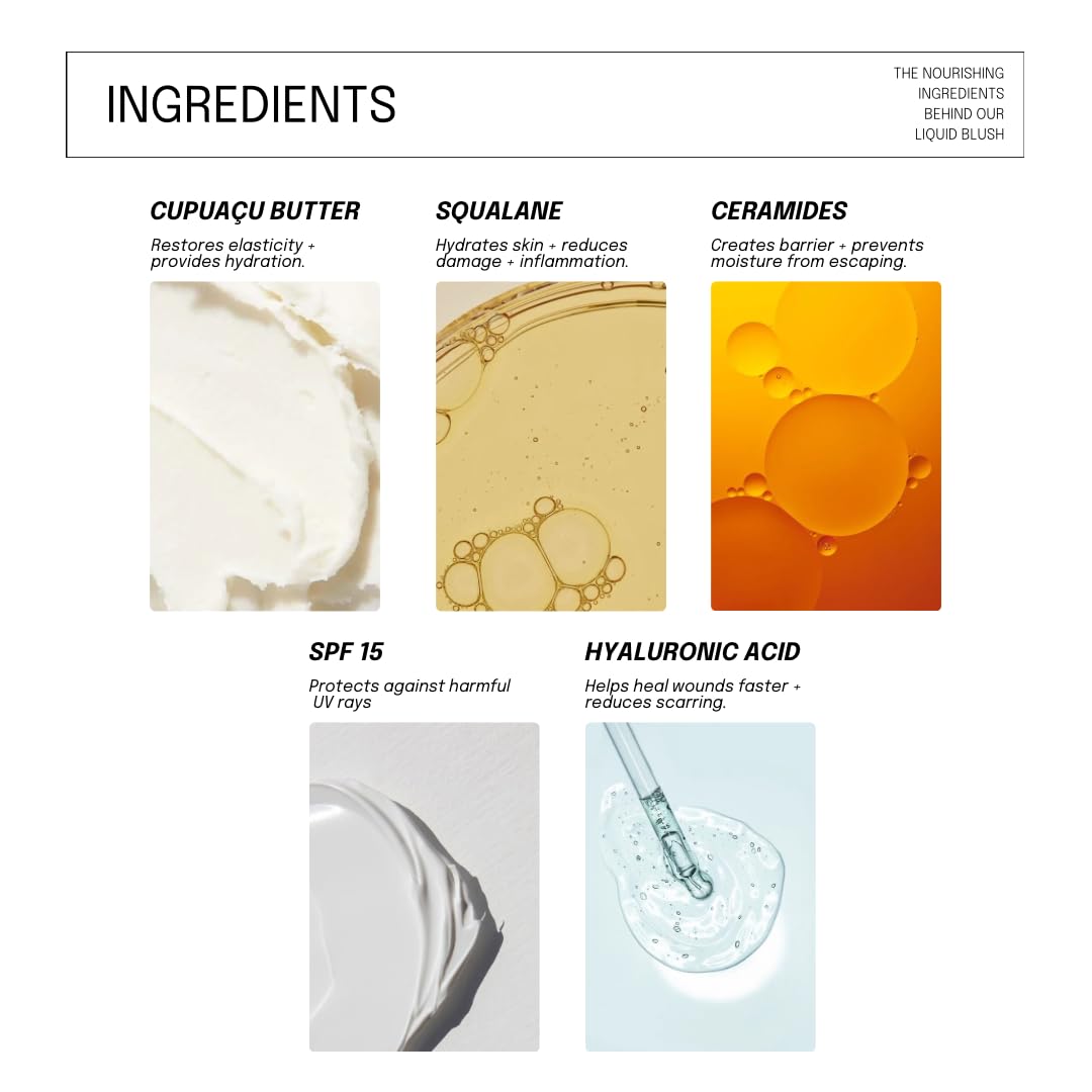 Diam Beauty Cheeky Affair Liquid Blush - Plum Perfection | Unisex Beauty Blush | Hydrating | Long Lasting Liquid Blush | One dot pigment | Non Comedogenic | 5.0ml (Mauve)