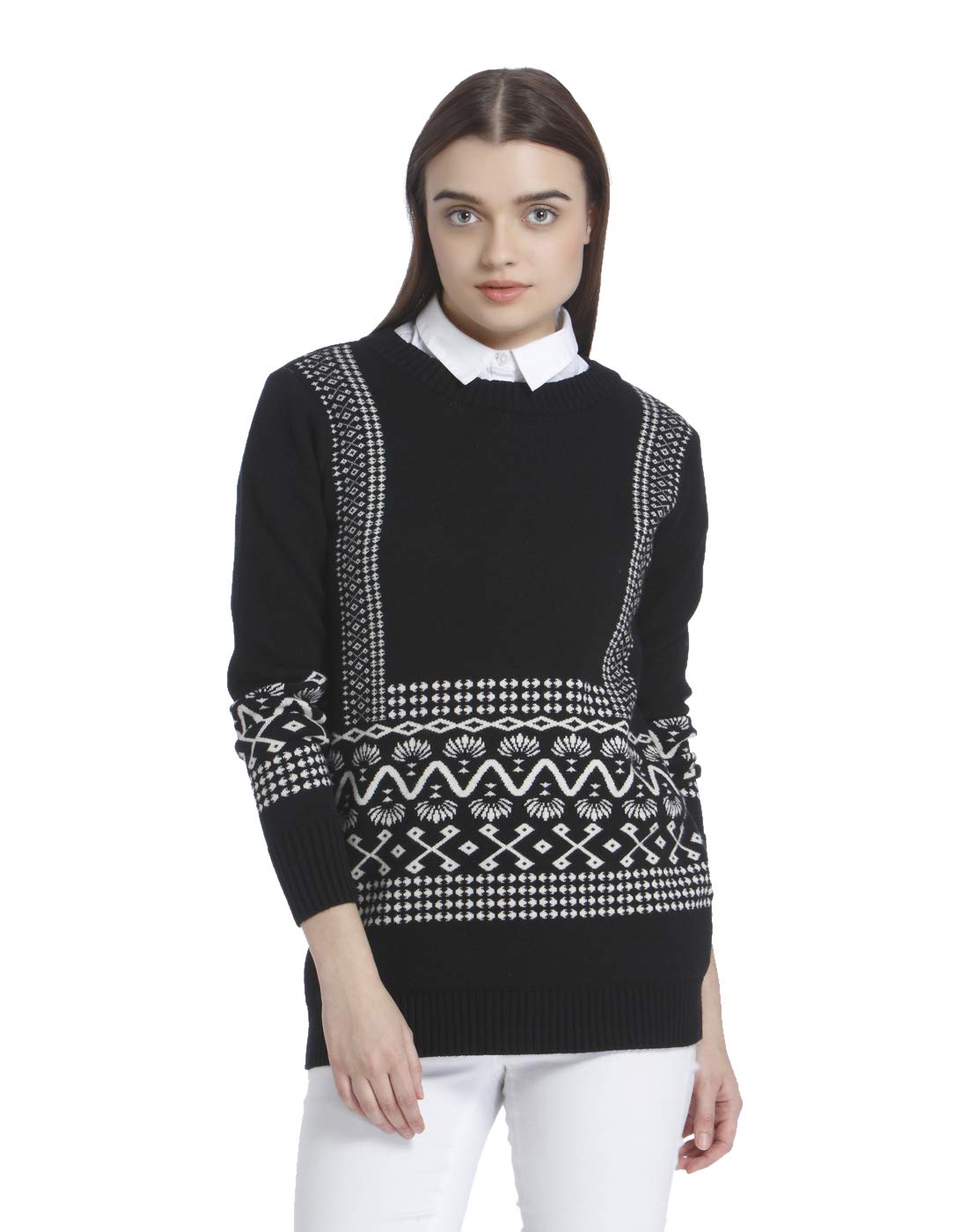Vero Moda Women's Pullover (1956950003_Black Beauty_S)