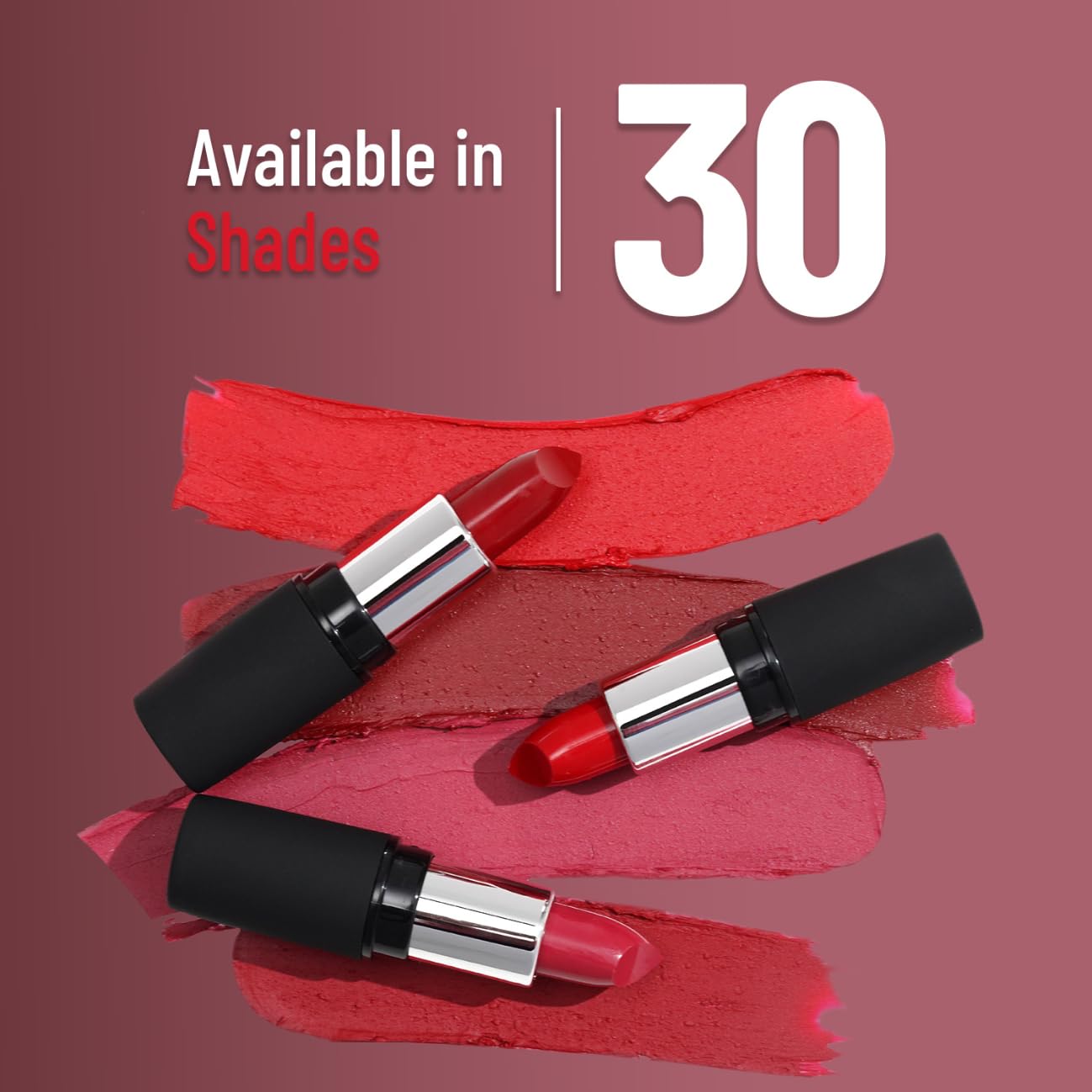 Swiss Beauty Pure Matte Creamy Lipstick | Non-drying, Highly pigmented Lipstick | Shade- Bare, 3.8gm|