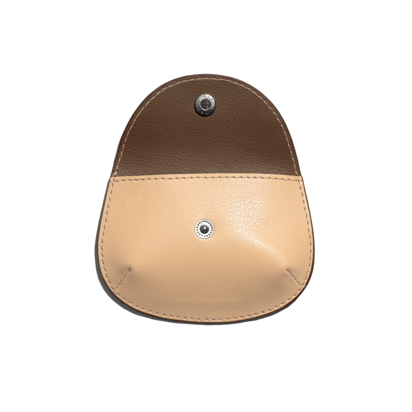 DailyObjects Pellet Cable/Coin Wallet | Multipurpose Faux Leather Wallet/Clip Organiser/Cable Holder/Coin Wallet- Brown