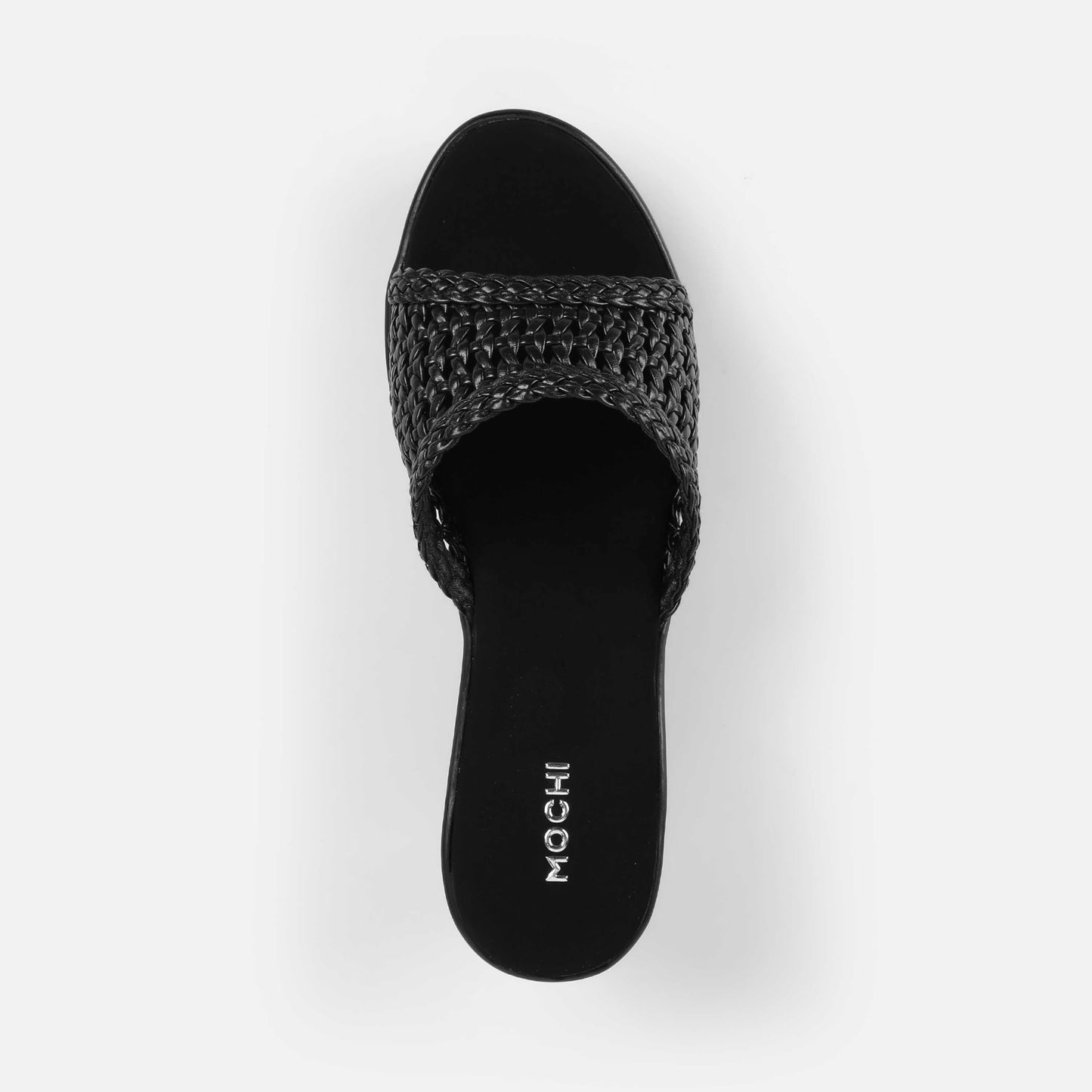 Mochi Women's Open Casual - les with Flat Black Flat sole UK/5 EU/38(34-428)