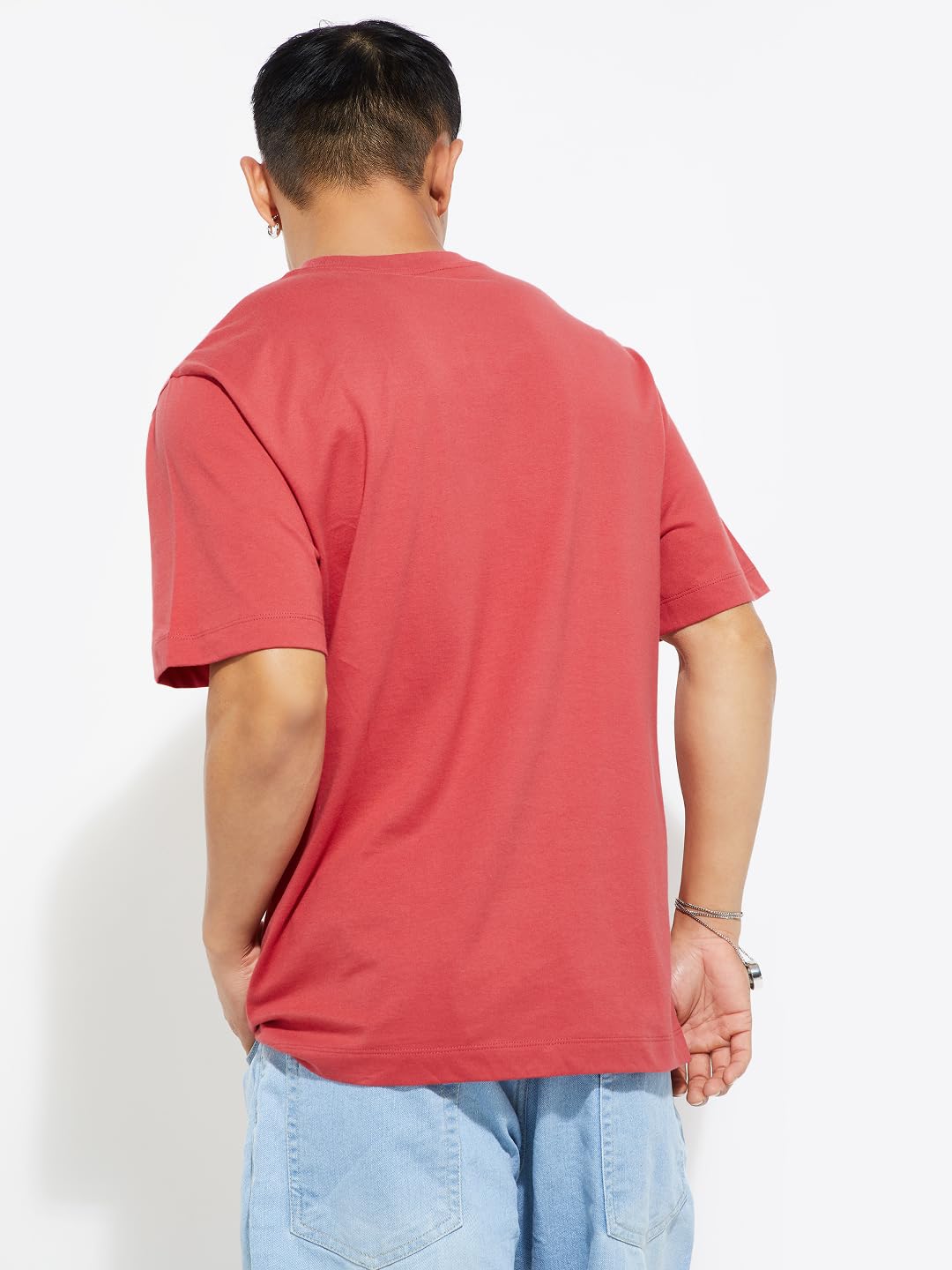 Max Men's Regular Fit T-Shirt (CABC25S505BT_RED