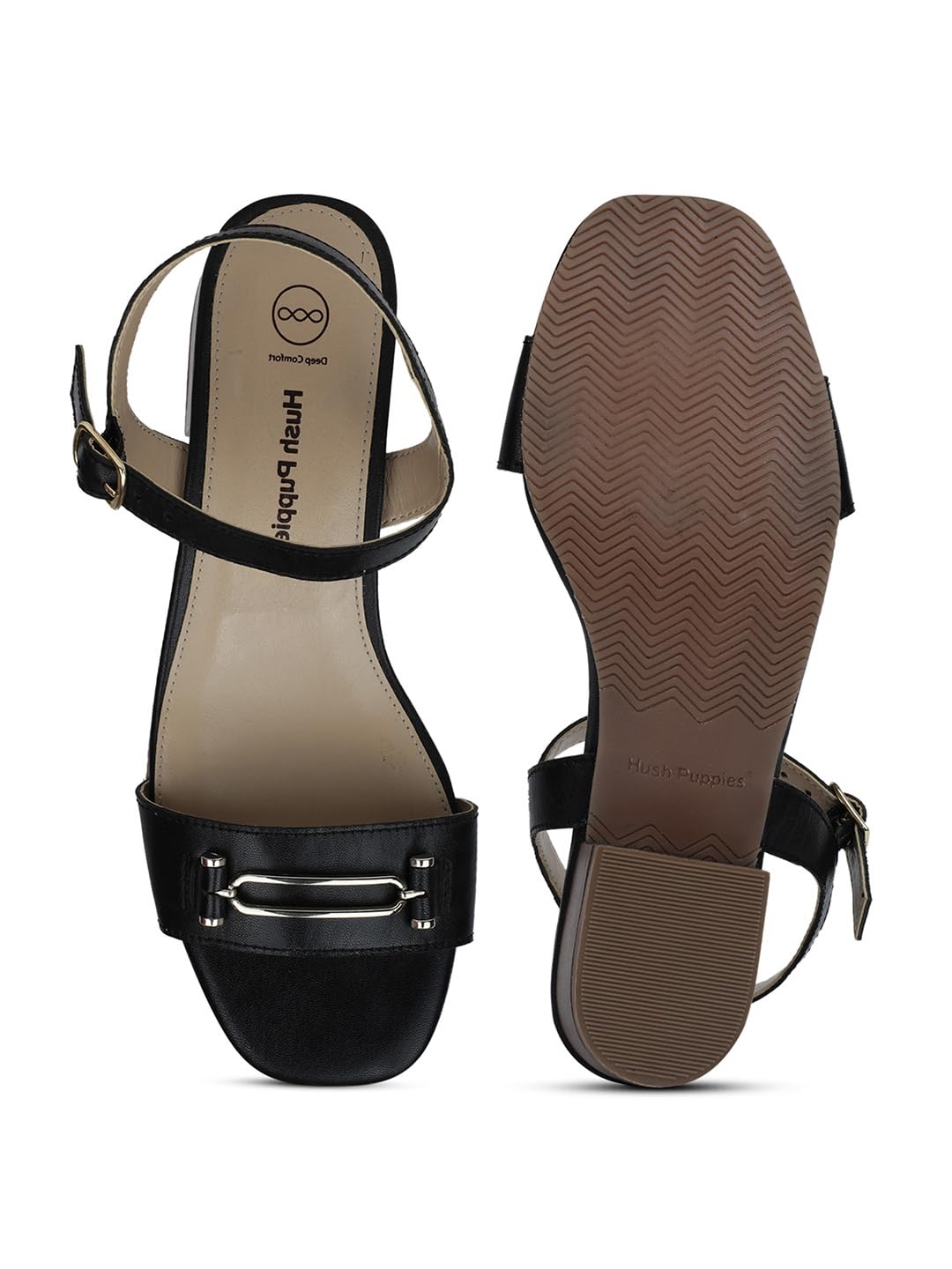 Hush Puppies Women's Heel Sandals – Elegant & Comfortable Footwear for Every Occasion