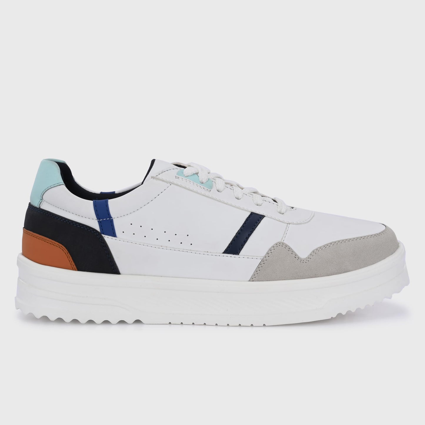 Cruiser Men's Travis White Sneakers_6 UK (2565-6)