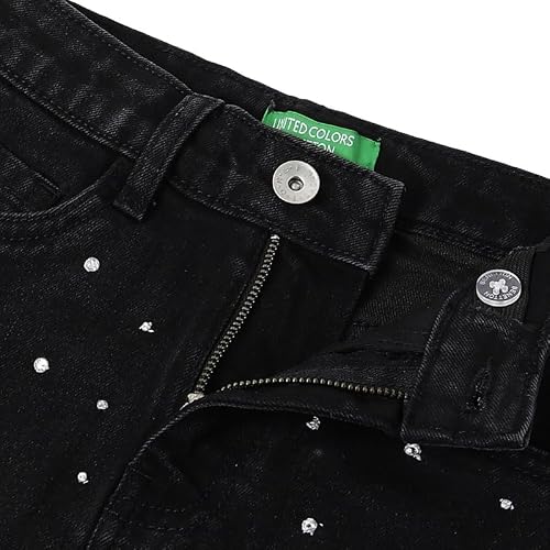 United Colors of Benetton Pearls Regular Fit Denim Skirt