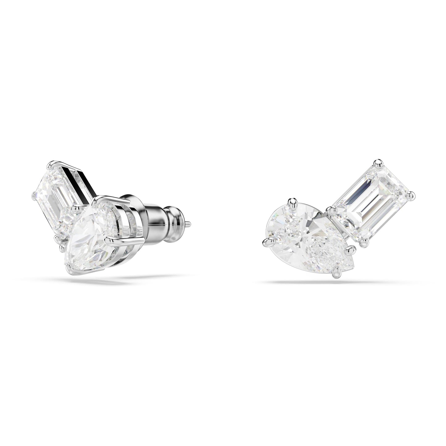 Mesmera Mixed Cuts Rhodium Plated Set 5665829