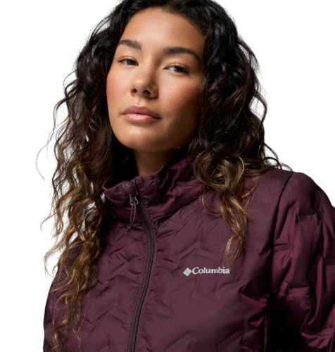 Columbia Women Delta Ridge II Down Jacket upto -10°c, L, Hiking|Trekking | Heat Seal | Omni-Heat Reflective | Omni-Shield