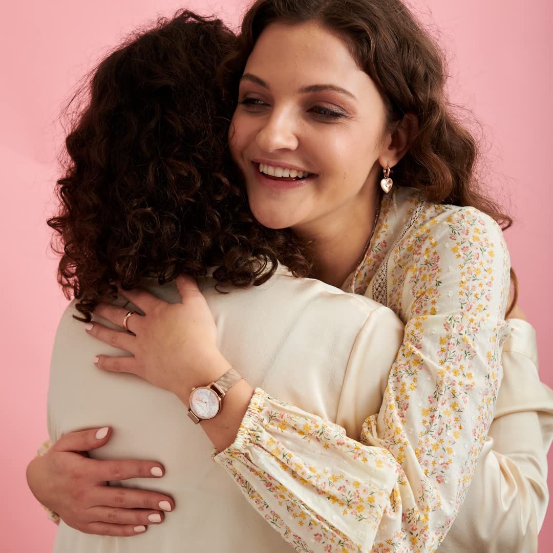 Olivia burton Abstract Florals Analog Multicolor Dial Women's Watch-OB16VM11