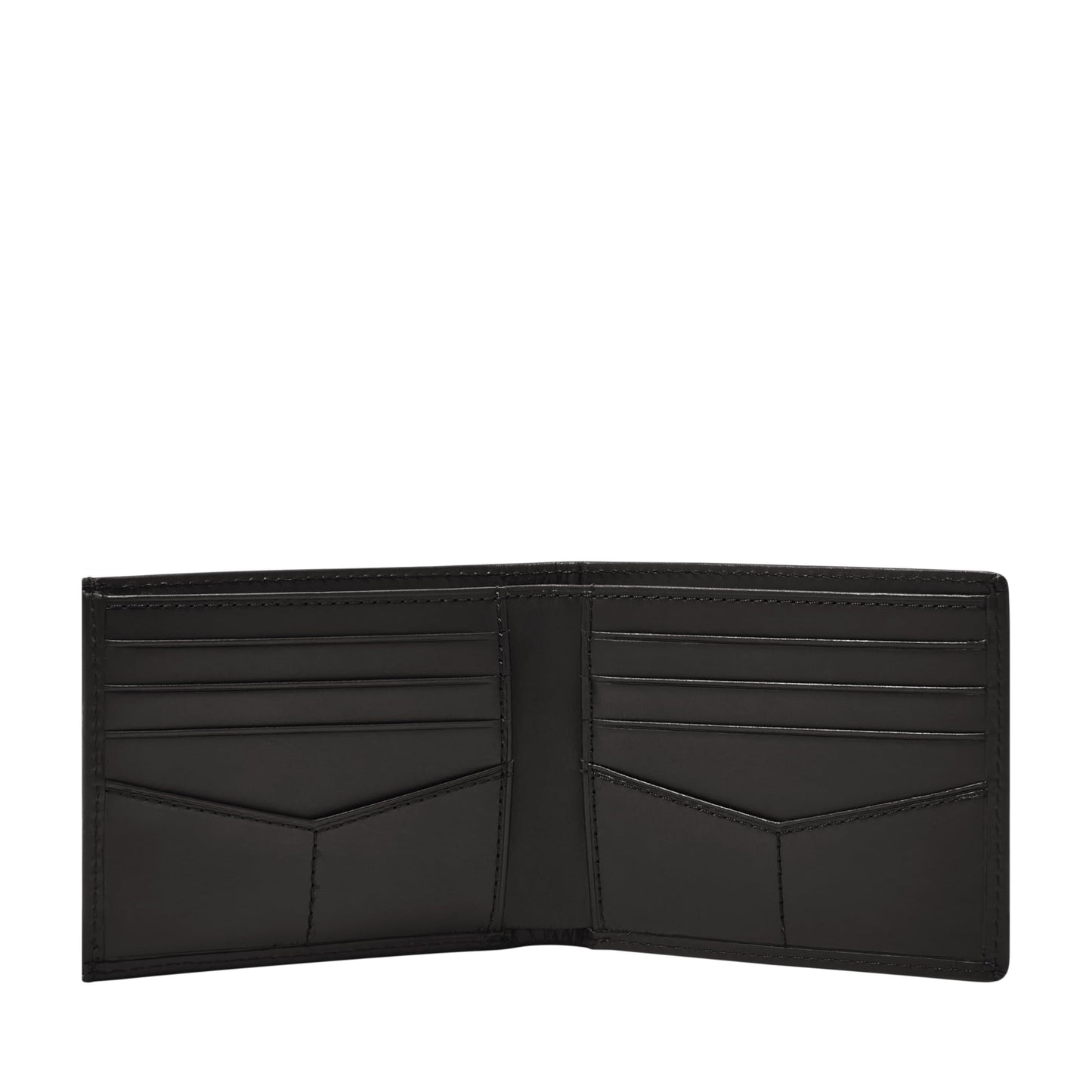 Fossil Men Leather Derrick Black Wallet ML3685001