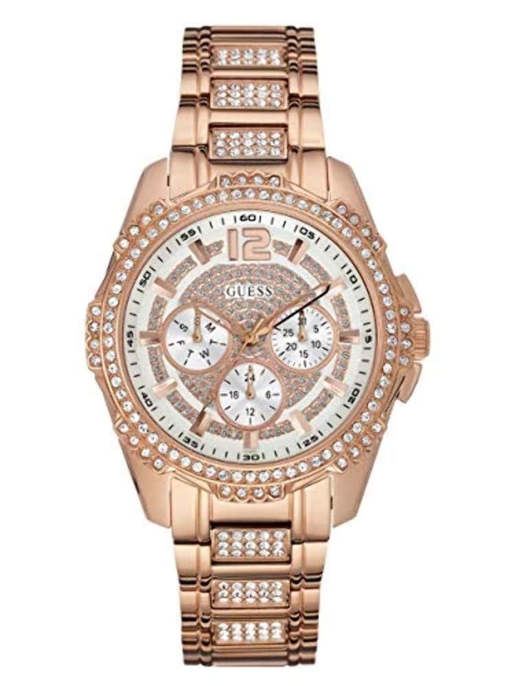 GUESS Analog Silver Dial Women's Watch-U0286L2M