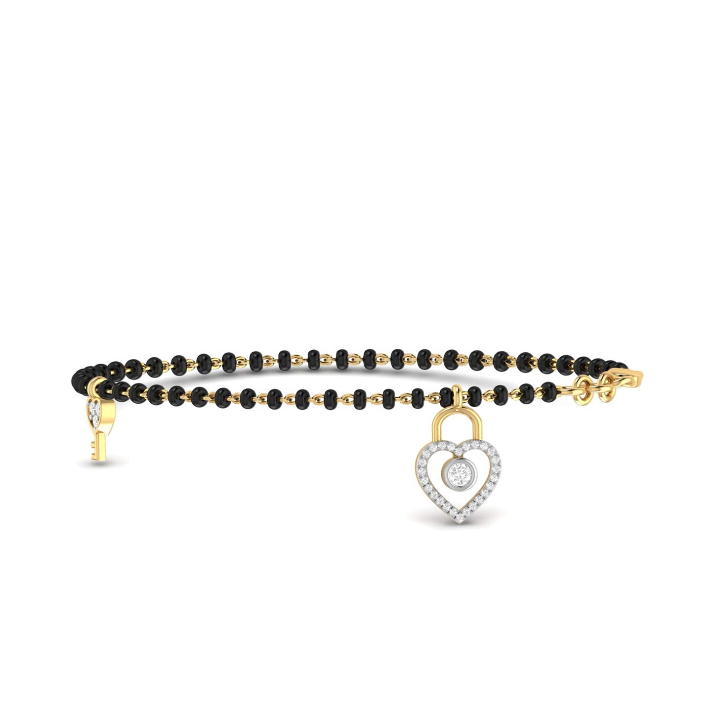PC Jeweller 18k (750) Yellow Gold and Diamond Bracelet for Women