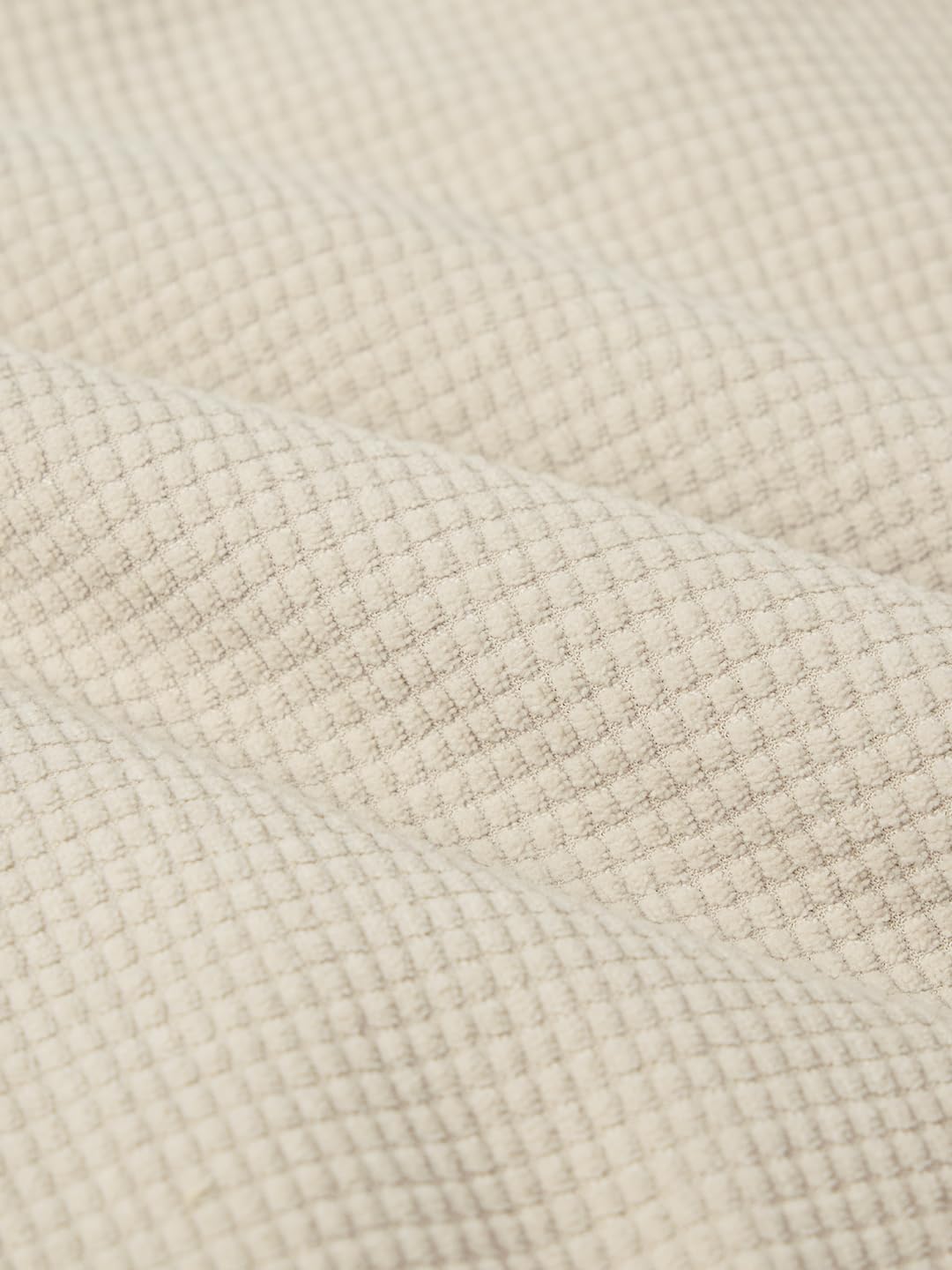 The Souled Store Peanuts: Happy Days Men and Boys Full Sleeves Mandarin Collar Light Beige Typography Embroidered Polyester Oversized Fit Lightweight Everyday Bomber Jacket