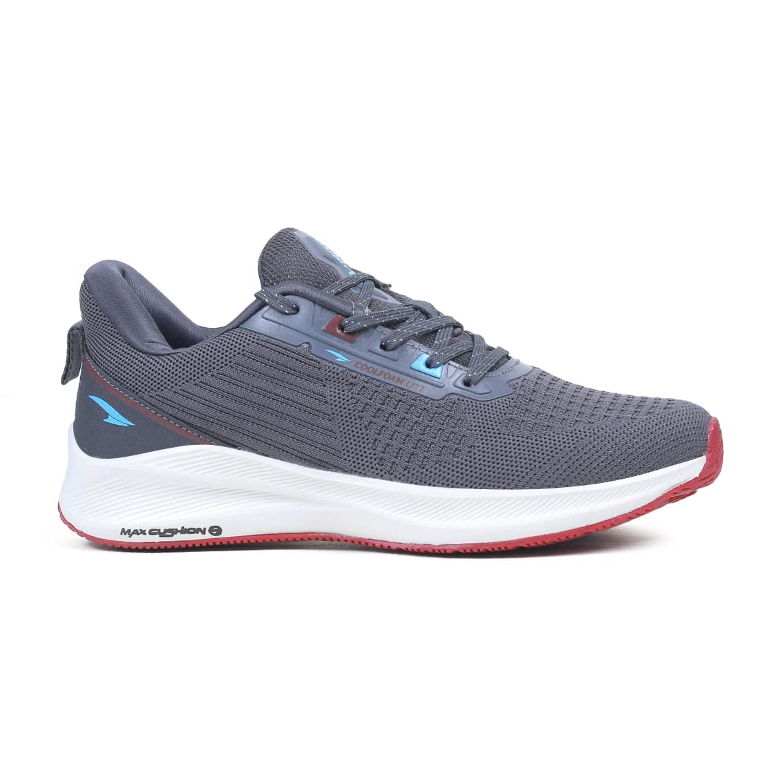 ASIAN Men's INNOVA-04 Sports Running,Walking & Gym Shoes with Max Cushion Technology Casual Sneaker Shoes for Men's & Boy's Grey
