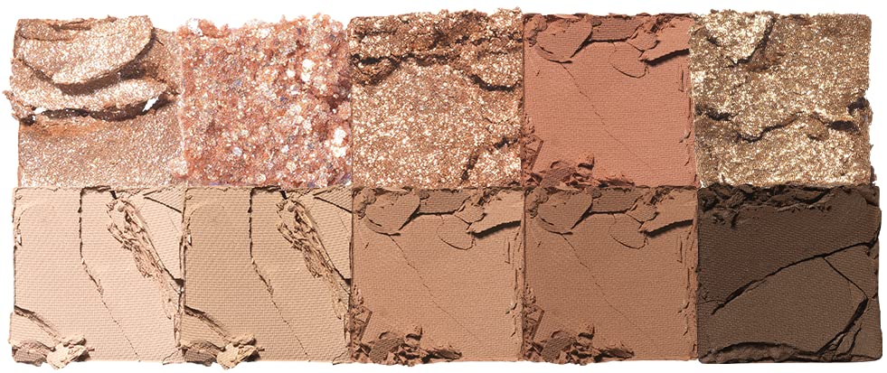 Rom&nd Better Than Palette 7.5g, 02 Mahogany Garden, Eye Makeup Palette, Shimmer Eye Shadow, Autumnal Warm Tones, from Light Beige to Deep Umber, Matte & Glittery, High Pigmented, Natural Look