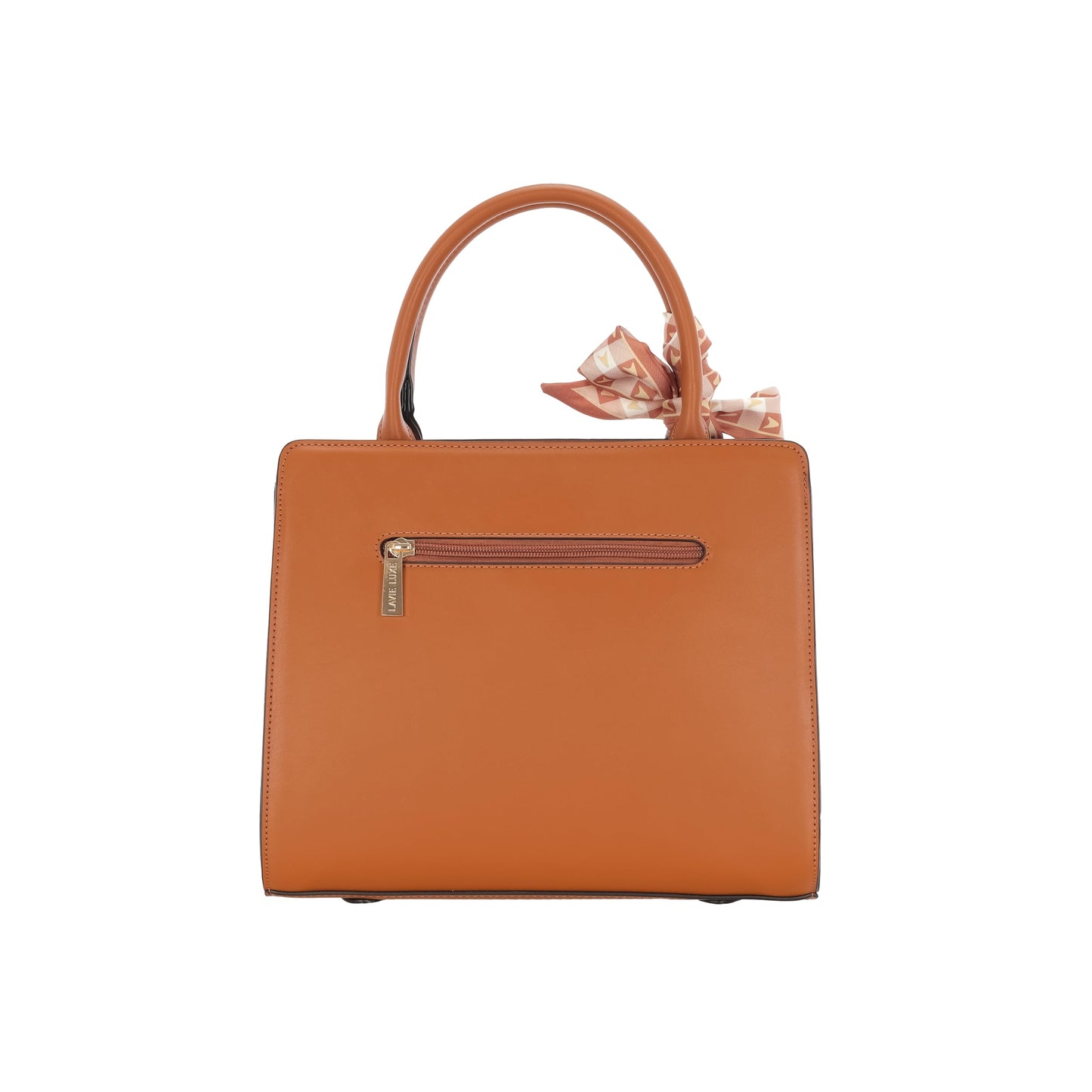 Lavie Luxe Women's Quare25 Medium Debossed Satchel Handbag for Women | Satchel Bag for Work | Ladies purse | Stylish Shoulder Bag | Gift for Women