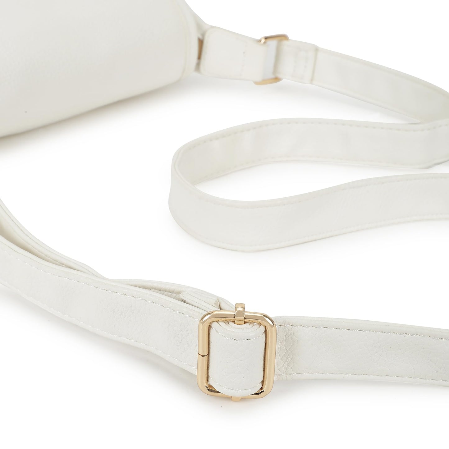 Fastrack Solid Sling Bag with Button Closure for Women, Girls and Laides | Made of Premium Faux Leather | Ladies Purse Handbag | Slings for Casual Carry