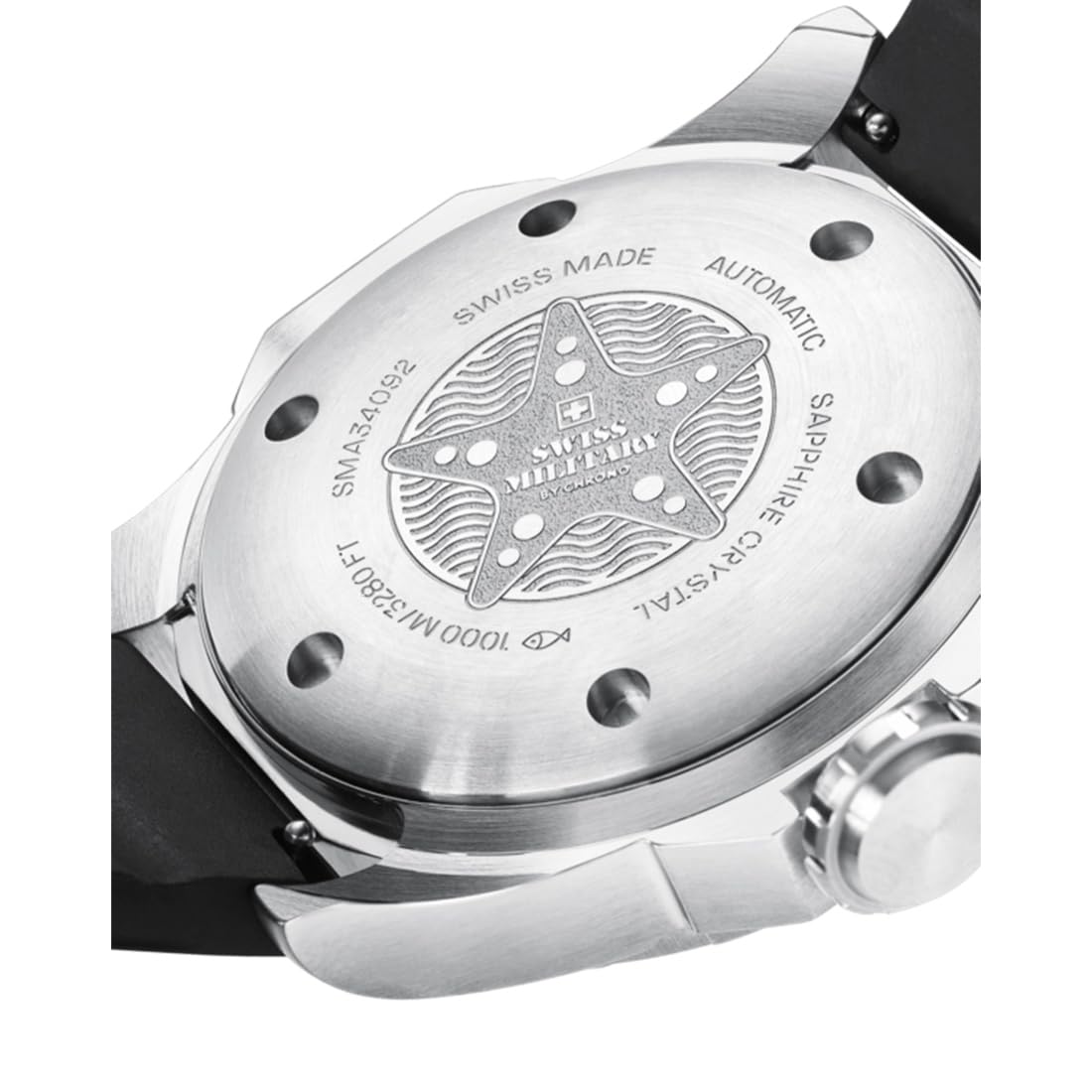 Swiss Military by Chrono Analogue Orange Dial Men's Watch-SMA34092.03