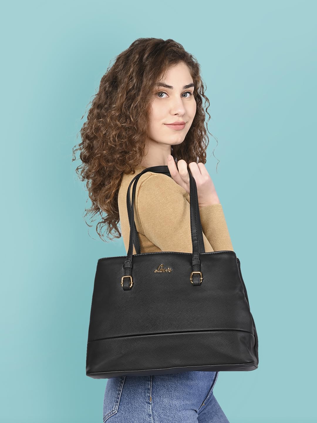 Lavie Women's Odiase Med Sat 2c - Handbag (Black)