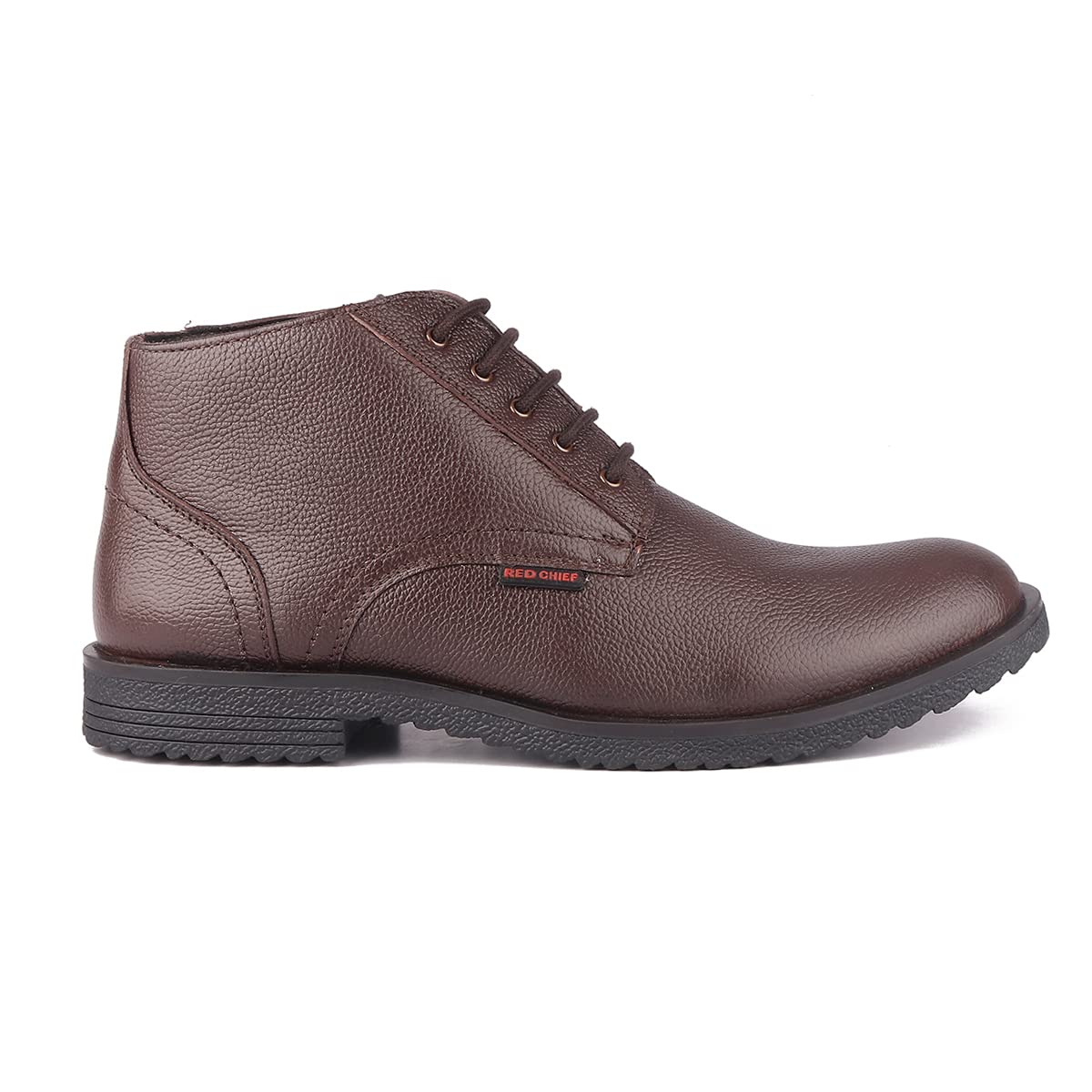 Red Chief Derby Lace Up | Men's Formal Shoes for Office | Brown | TPR Sole