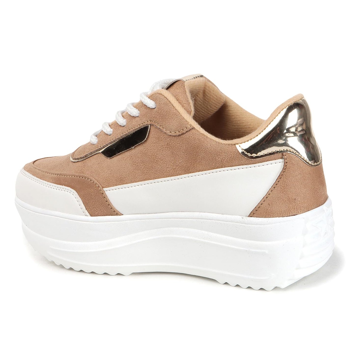 Vendoz Women Casual Brown Shoes