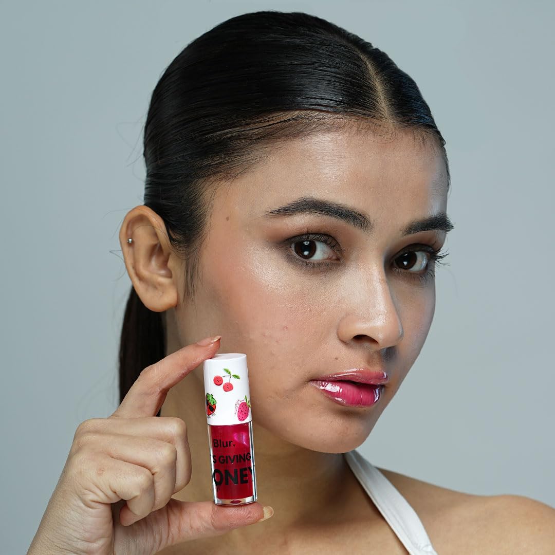 Blur India PERFECT Red Hot Lip kit | Liquid Lipstick, Lip Oil, Lip Liner | Hydrating, Long-Lasting, Vegan Formula | Super-Moisturizing & Pigmented AF