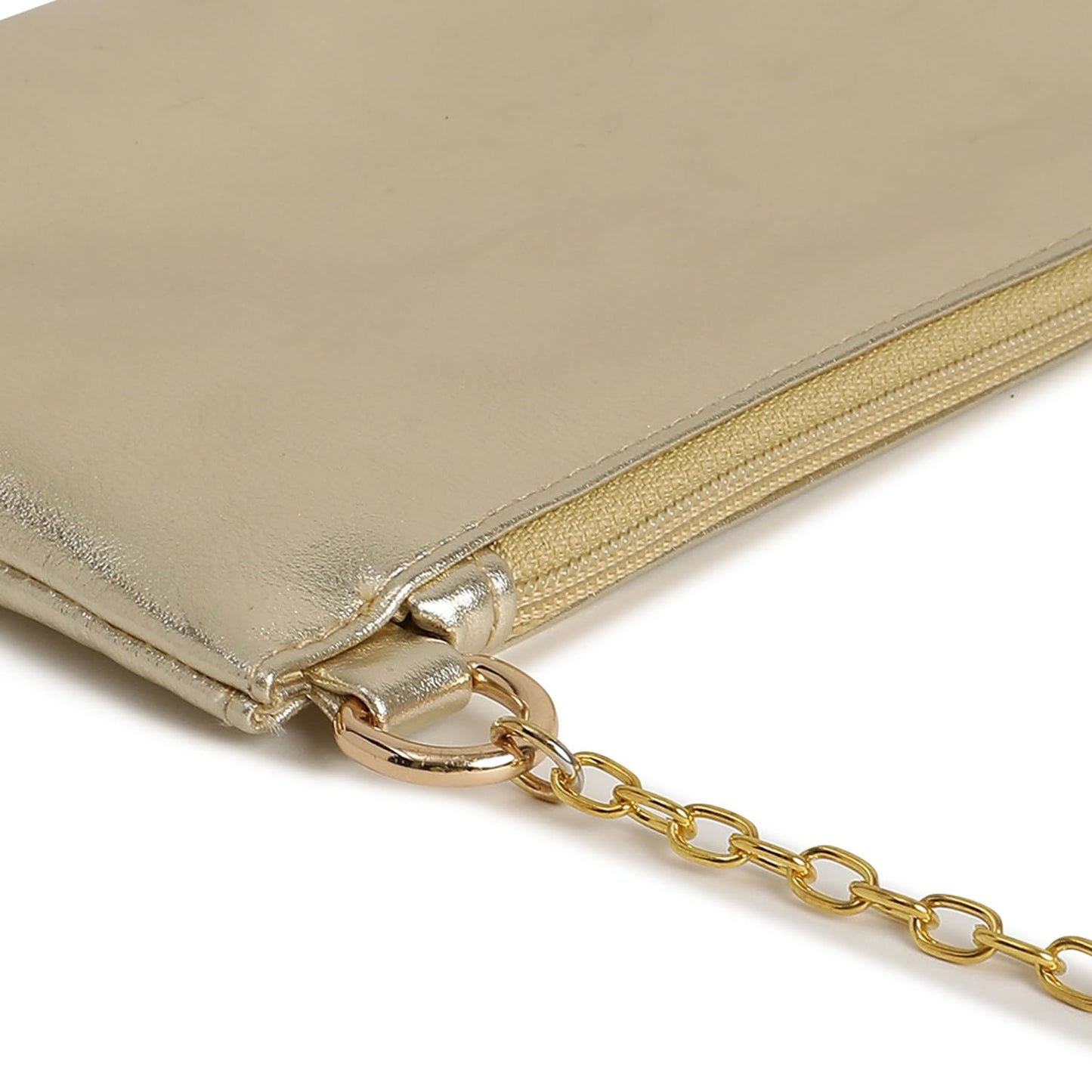 Fastrack Women and Girls Party Sling Bag and Purse Handbag, Gold
