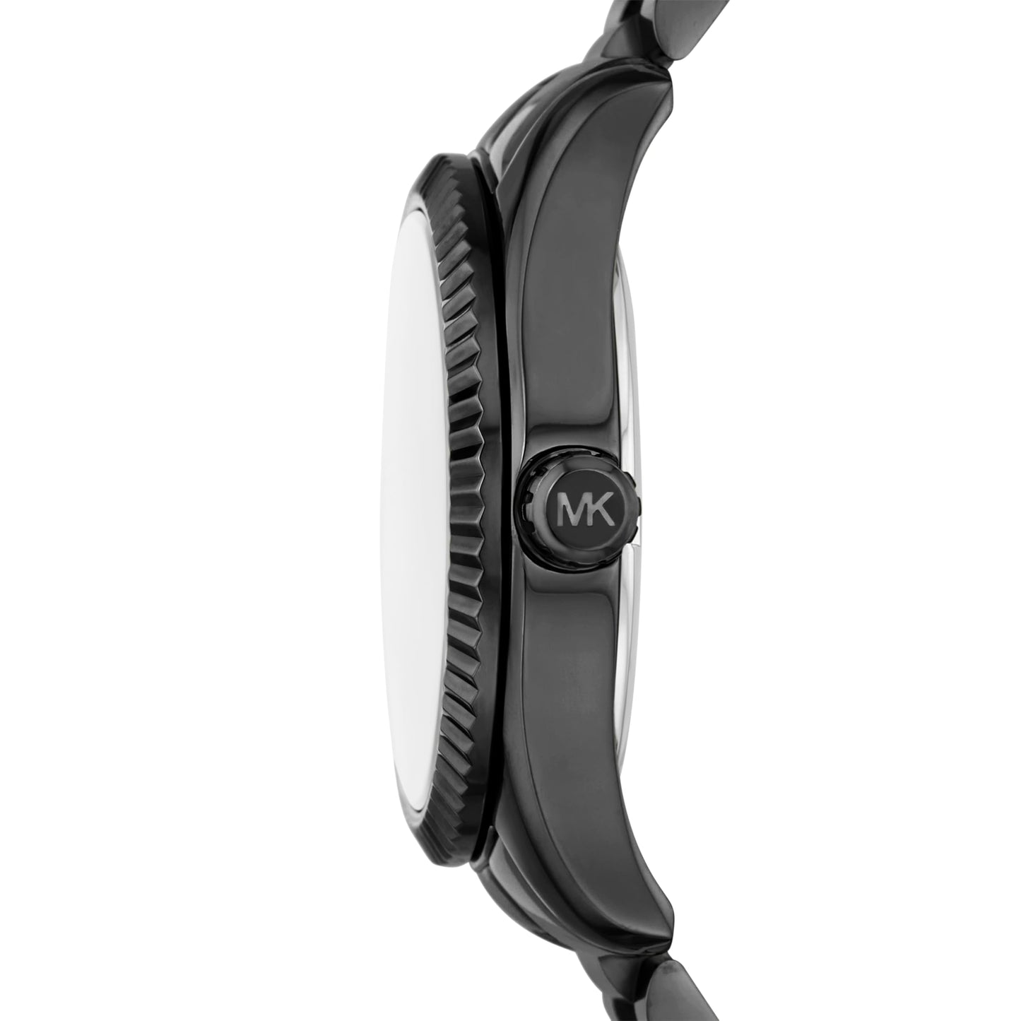 Michael Kors Stainless Steel Analog Black Dial Women Watch-Mk7442, Black Band