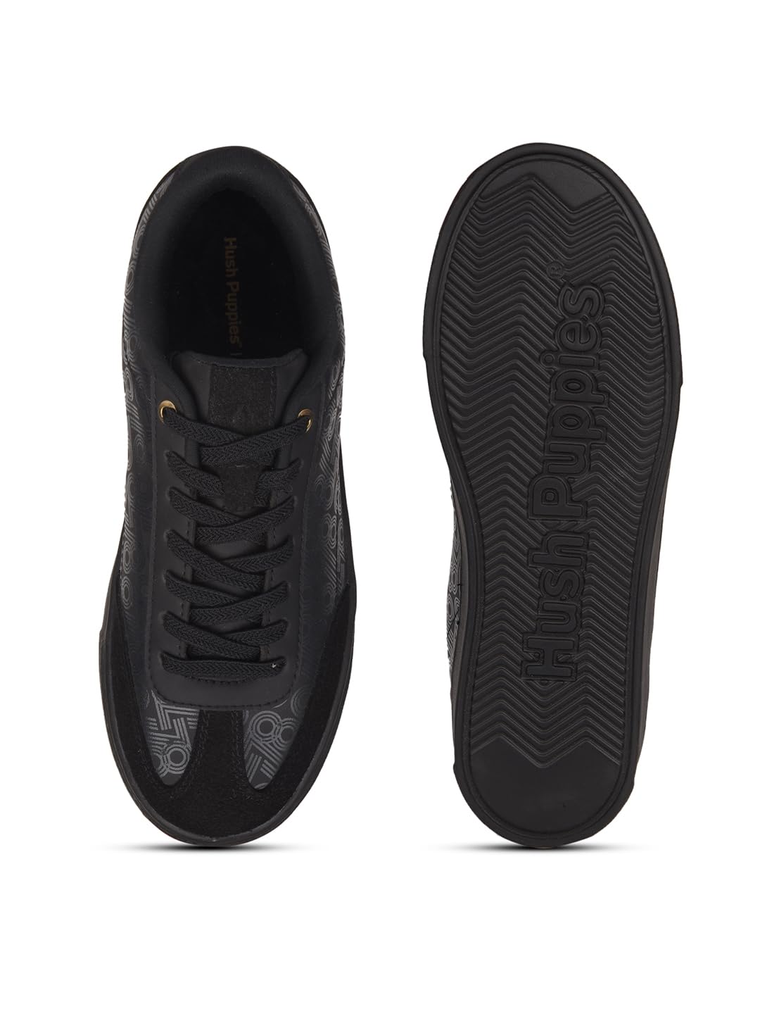 Hush Puppies Women's Casuals Shoes Black (4 UK)