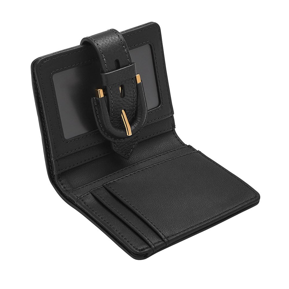 Fossil Women Leather Harwell Black Wallet Sl10029001
