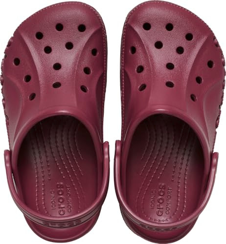 Crocs Kid's Baya Clogs, Size C12, Pomegranate Red