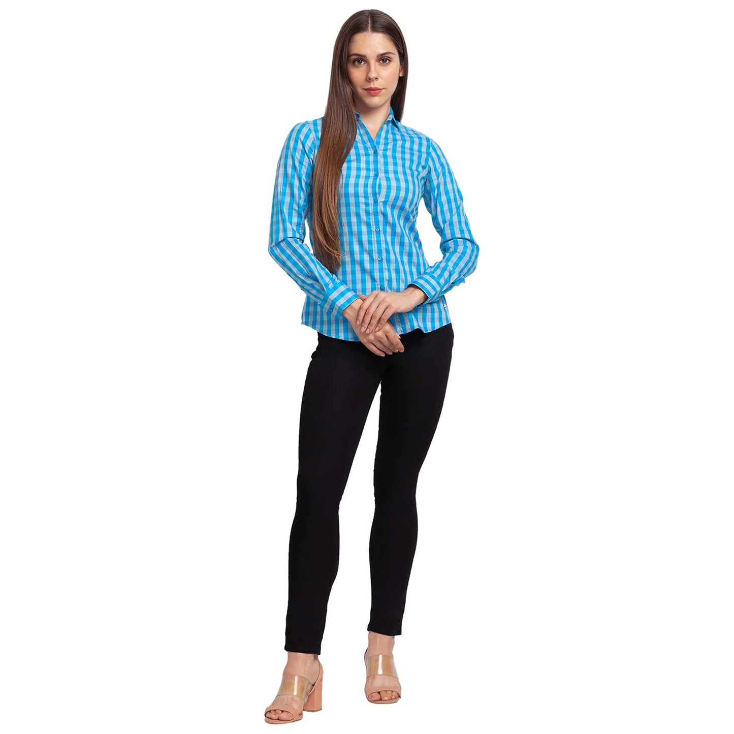 Park Avenue Women Women's Skinny Jeans (PWYA00691-K9_Black_2XS)