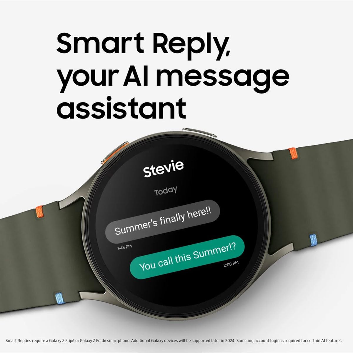 Samsung Galaxy Watch7 Beige - Smartwatch 40mm Lte