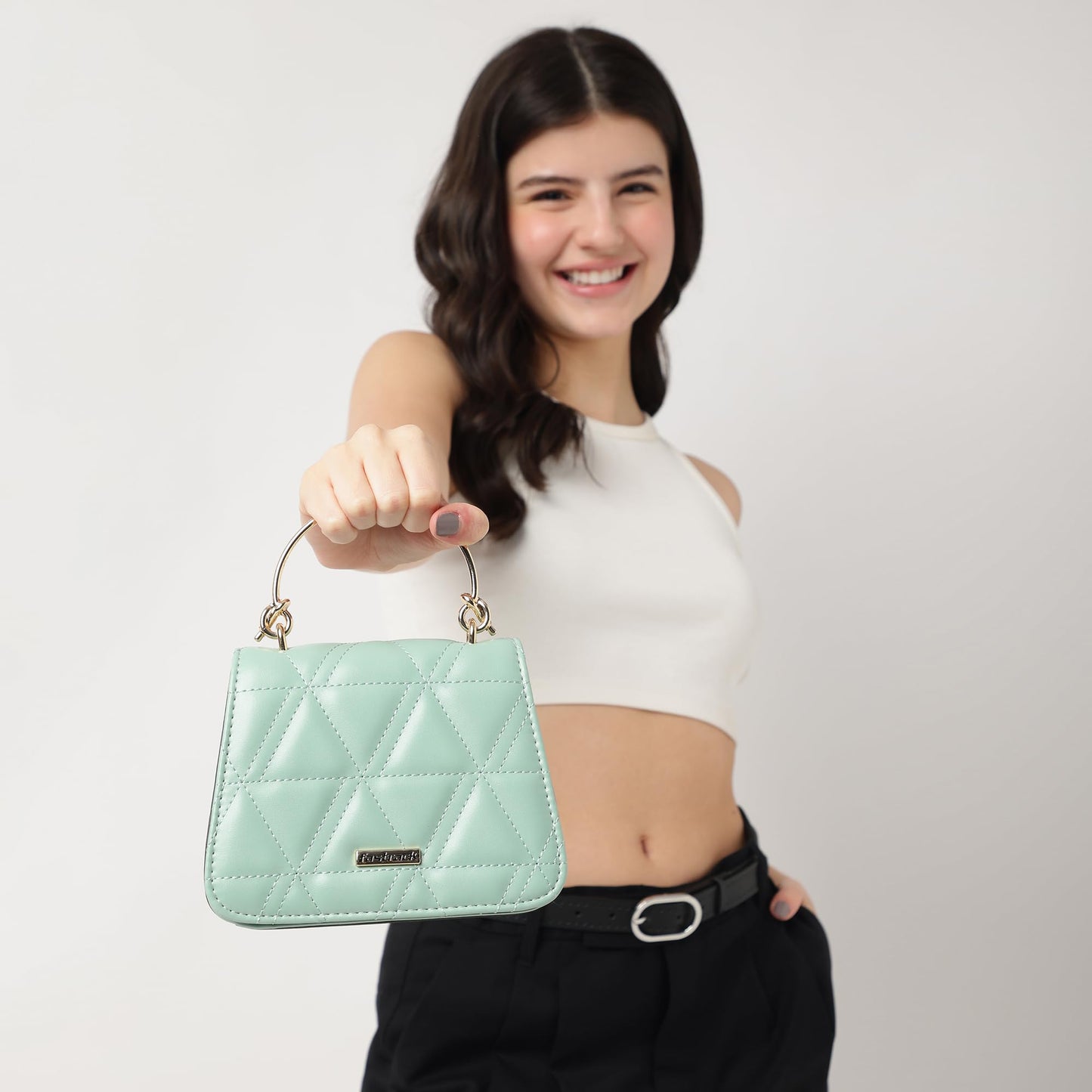Fastrack Women's Western (Mint Green)