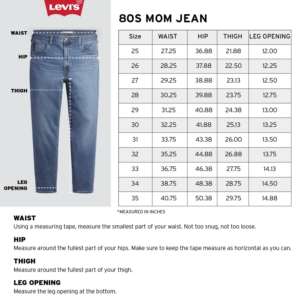 Levi's Women's Loose High Rise Jeans (A3951-0024_Blue_28)