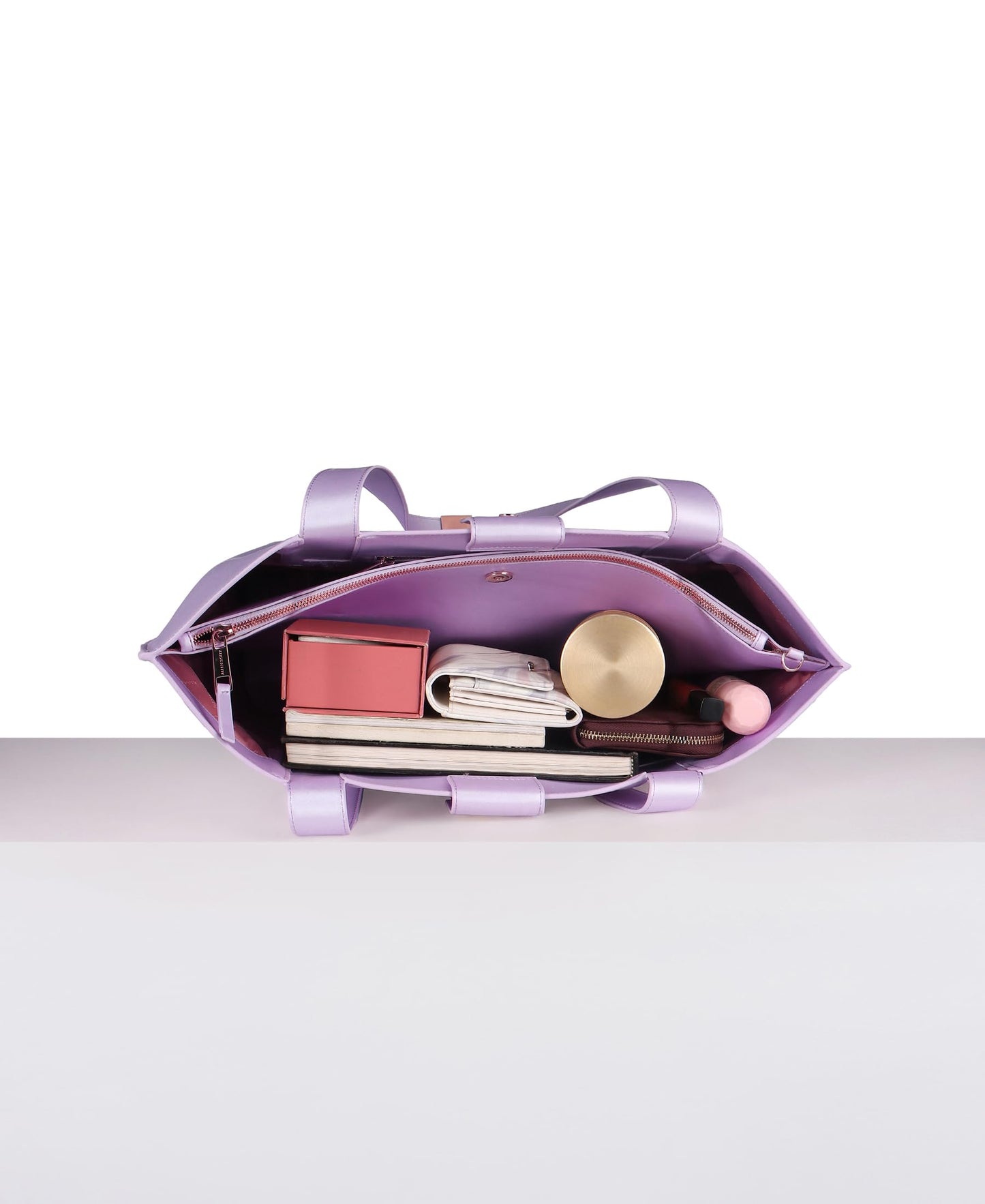 Women Lilac Casual Tote Bag