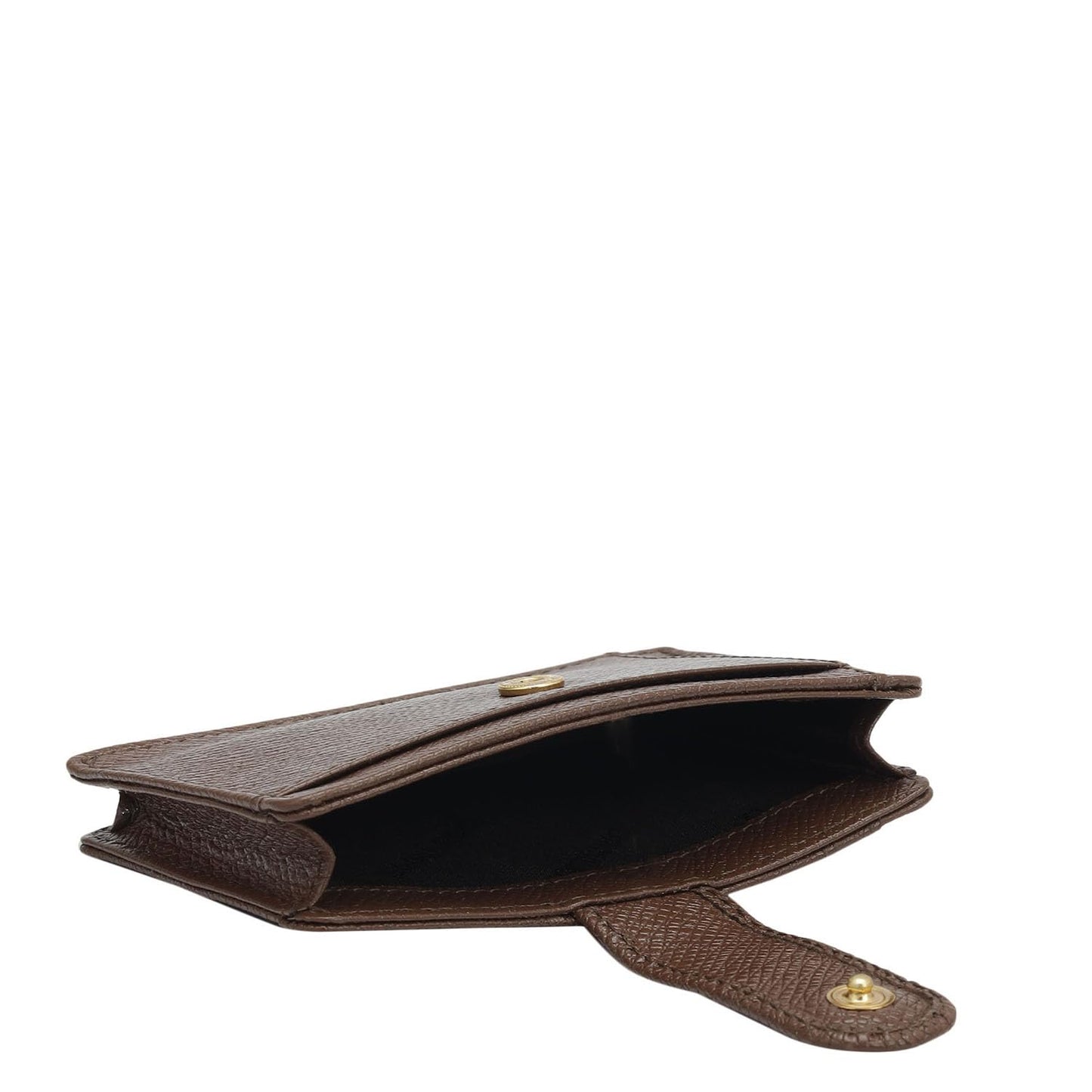 Da Milano Leather Card Holder for Men & for Women - Brown