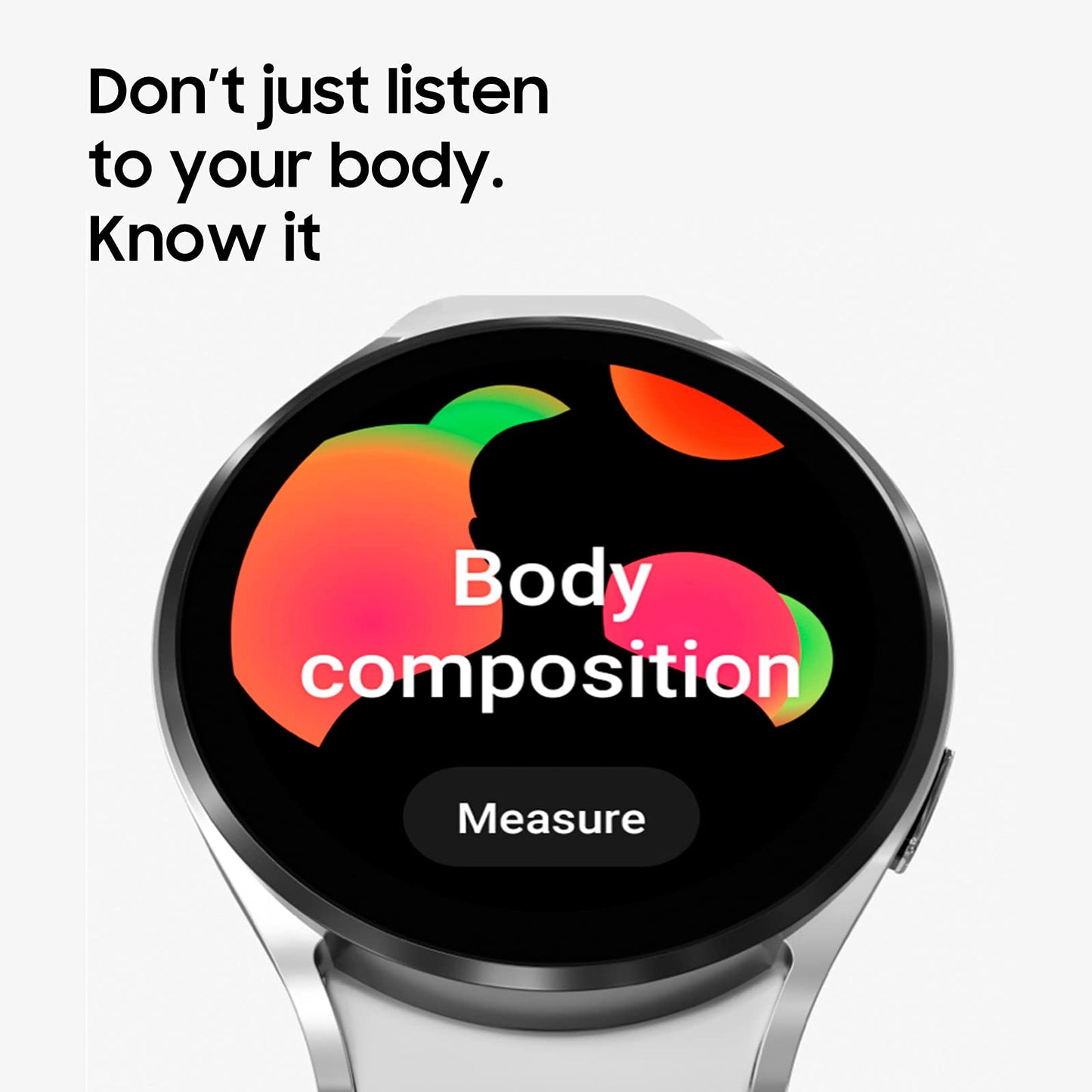 Samsung Galaxy Watch4 LTE (4.0 cm, Silver, Compatible with Android only)