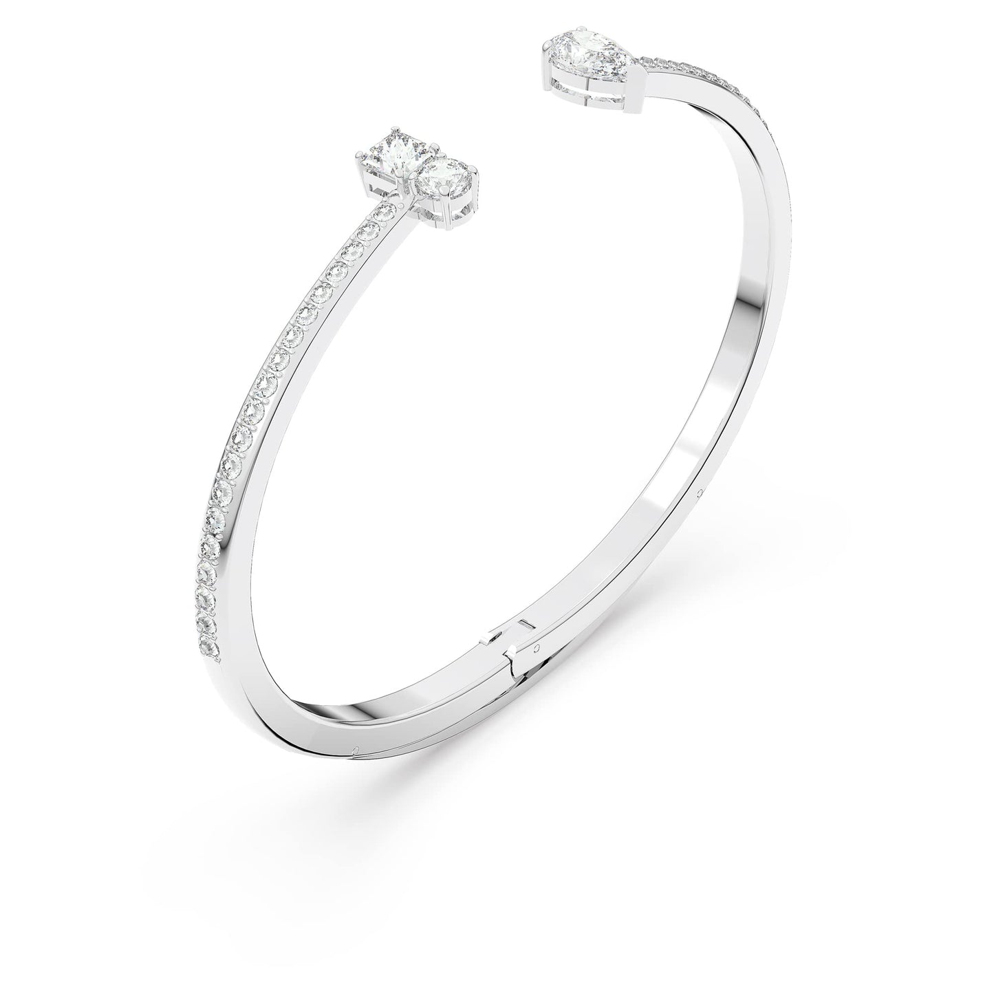 Attract Bangle, M, Crystal, Crystal