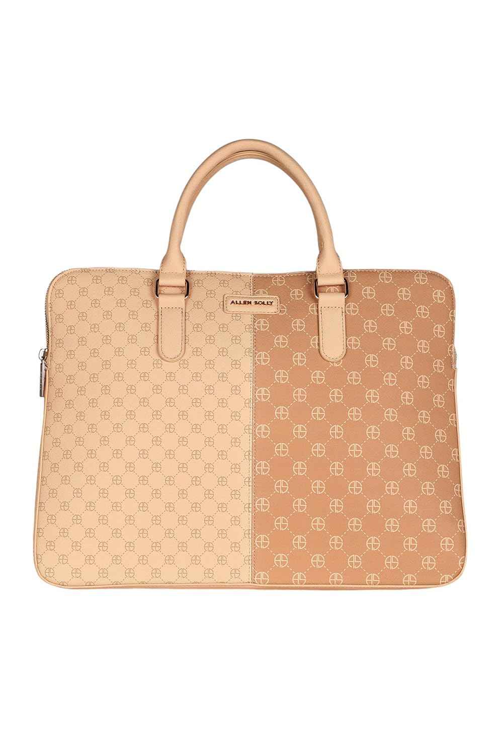 Allen Solly Women Beige Casual Laptop Bag