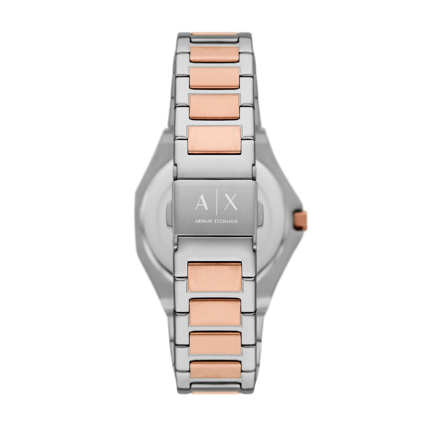 Armani Exchange Stainless Steel Analog Silver Dial Women Watch-Ax4607, Multi-Color Band