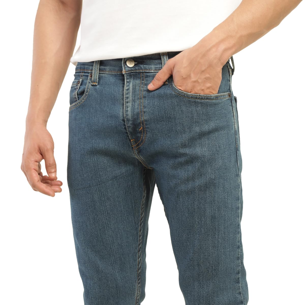 Levi's Men's 512 Slim Tapered Fit Mid Rise Jeans