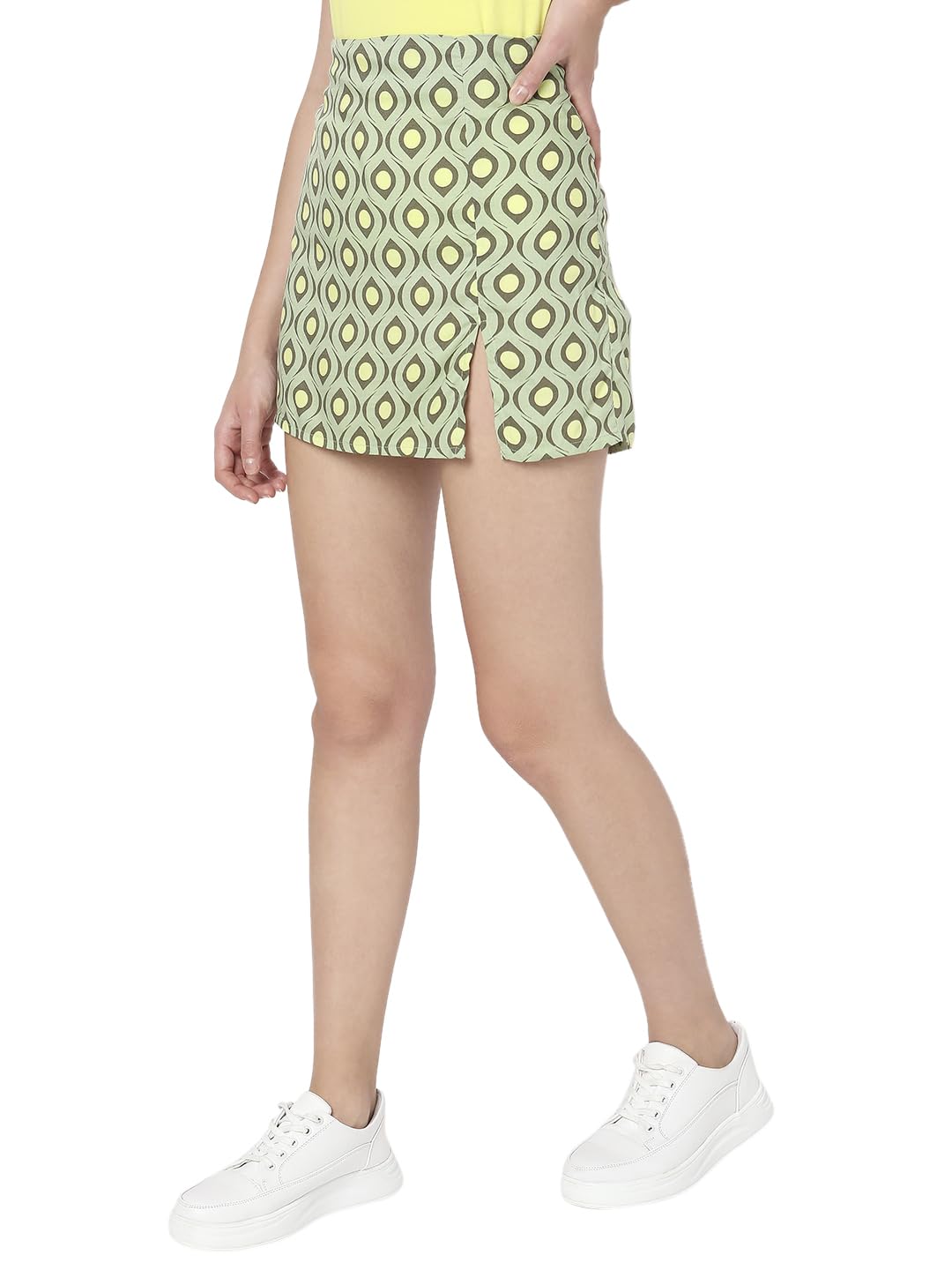 VERO MODA Slim Fit Skirt (10295502_Quiet Green_M)
