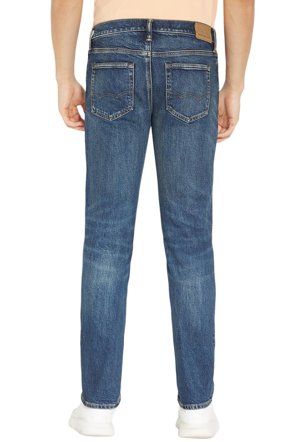 American Eagle Men Blue EasyFlex Slim Straight Jean