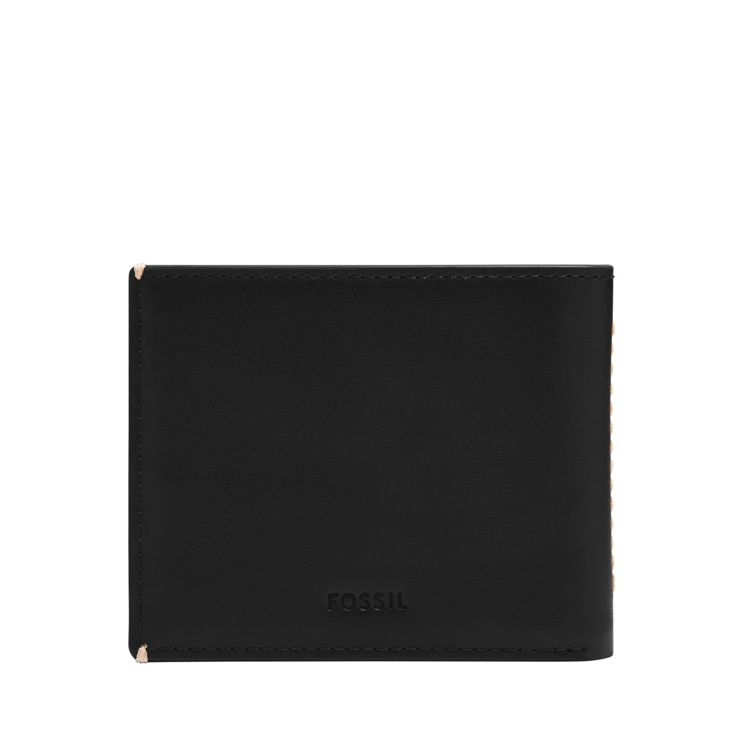 Fossil Mens Leather Westover Black Wallet ML4583001