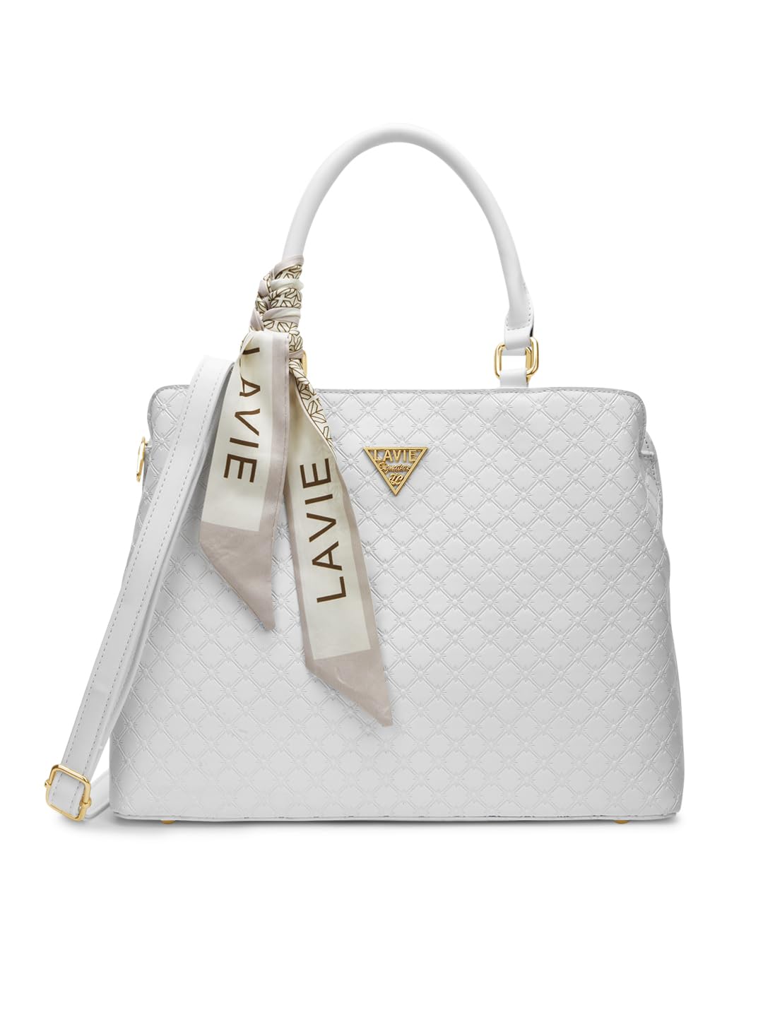 Lavie Signature Women's Provo 3C Satchel Handbag for Women|Satchel Bag for Work|Ladies purse|Stylish Shoulder Bag|Gift For Women